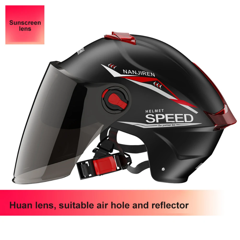 

мотошлем Full Face Motorcycle Helmet men and women universal Bike Sunshade Sun Protection Summer Cascos Helmet ciclismo mtb