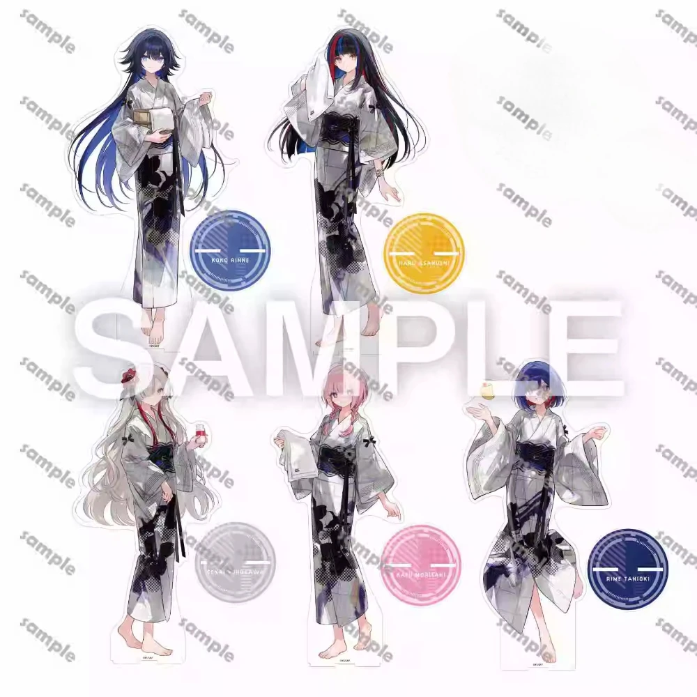 Фото Игра Morisaki Kafu Tanioki Rime Asanushi Haru Yorukawa Sekai акриловая кукла-подставка аниме фигурка модель тарелка косплей игрушка для подарка №1