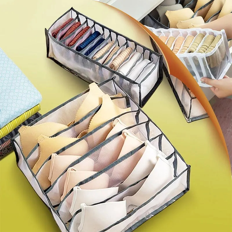

Drawer Organizer Box Organization Socks Cabinet Storage Clothing Box Organizer Wardrobe Underwear Scarf Box Bra Storage