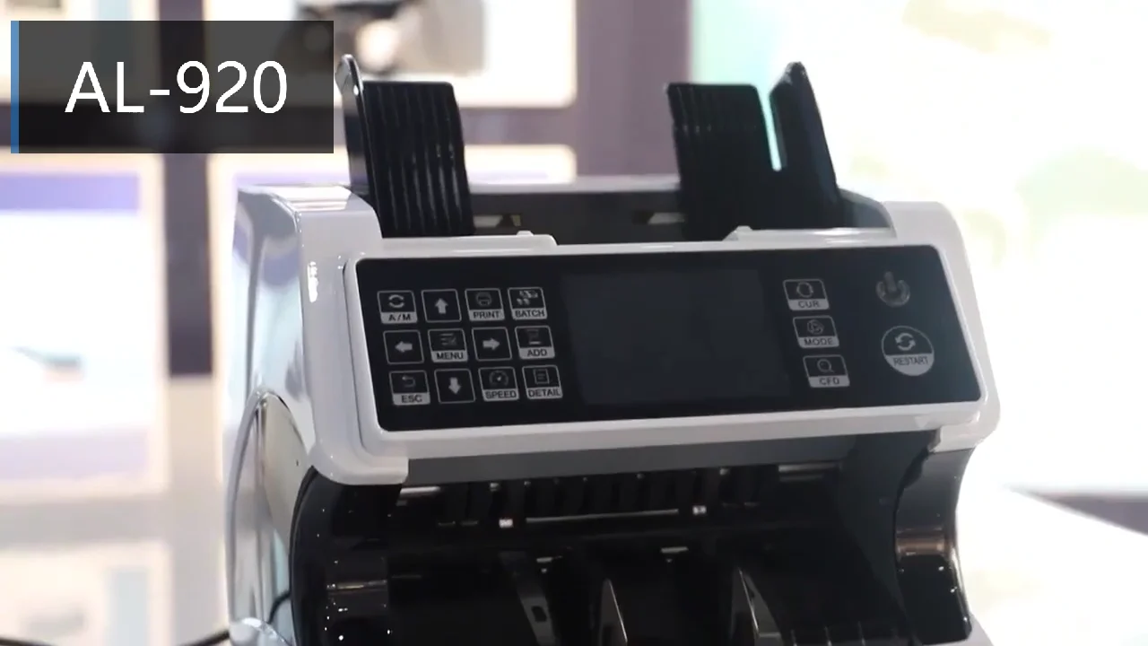 

AL-920 Best Price Custom Bill Counting Machine Cash Counter