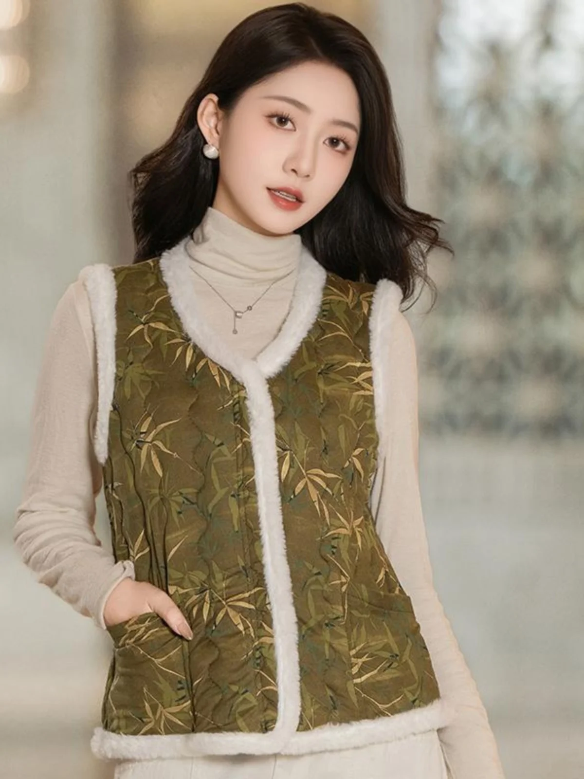 2024 новая национальная модная одежда в стиле вестерн Sle осенне-зимняя с хлопковой