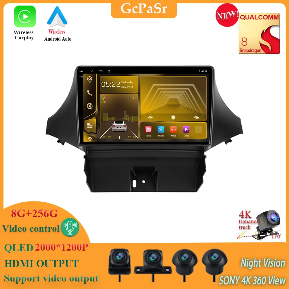 

Android 13 Qualcomm Snapdragon For Chevrolet Orlando 2010 - 2018 Navigation GPS Android Auto Video DSP 4G BT Wifi No 2din DVD