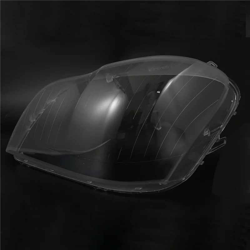 

LH+RH Car Headlight Shell Lamp Shade Transparent Lens Cover Headlight Cover for Benz GL-Class X166