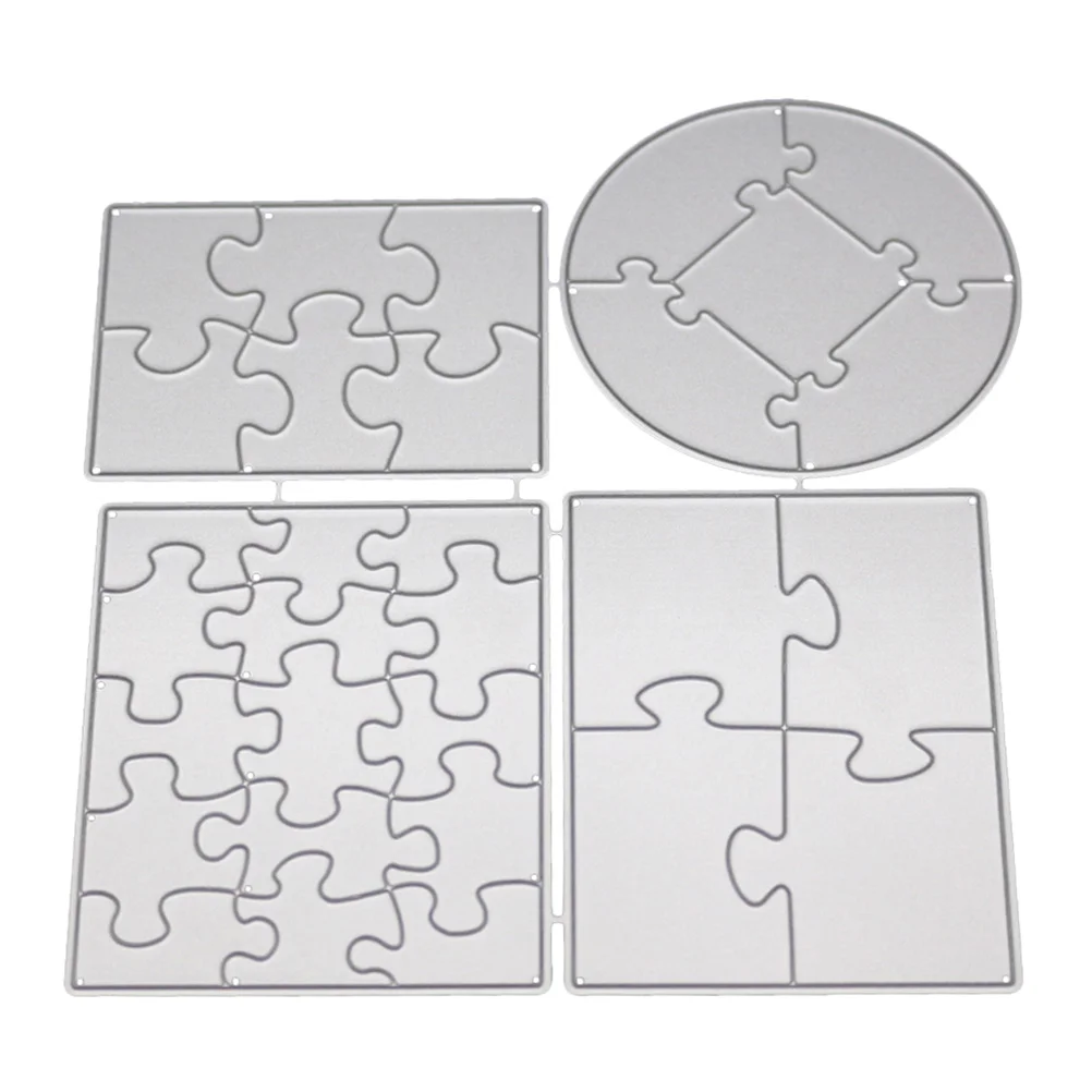 

1pc DIY Puzzle Cutting Dies Cutting for Decor Album Scrapbooking Craft Paper