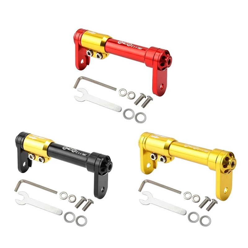 

MUQZI Folding Bike Easy Wheels Extension Bar Aluminum Alloy Easy Wheel Extender For Brompton Folding Bike