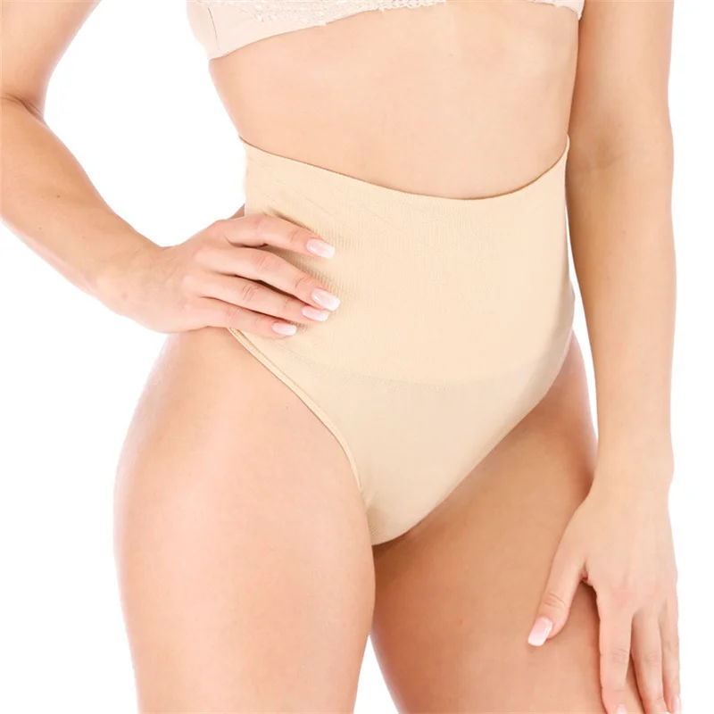 

2PCS Sexy Women's Slimming Panties High Waist Thongs Belly Control Panties Women Trainer Shaping G-String Hip Shaping Lingerie