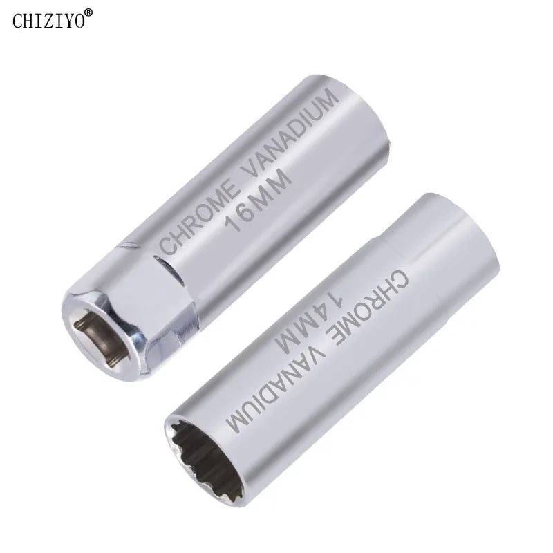 Инструмент для удаления свечи зажигания автомобиля, 16 мм 14 мм, с магнитной свечей зажигания 3/8 дюйма, инструмент для ремонта автомобиля