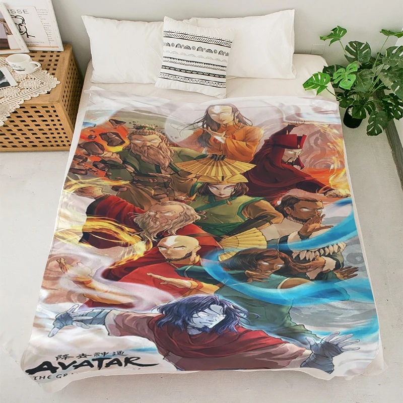 Одеяло для кемпинга S-Avatar The Last Airbenderers пушистые мягкие одеяла зимы одеяло