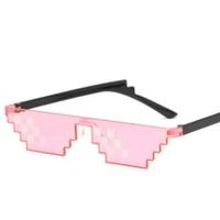 thug life mosaic glasses sunglasses for cat dog 8 bit coding pixel trendy cool super party funny vintage shades eyewear