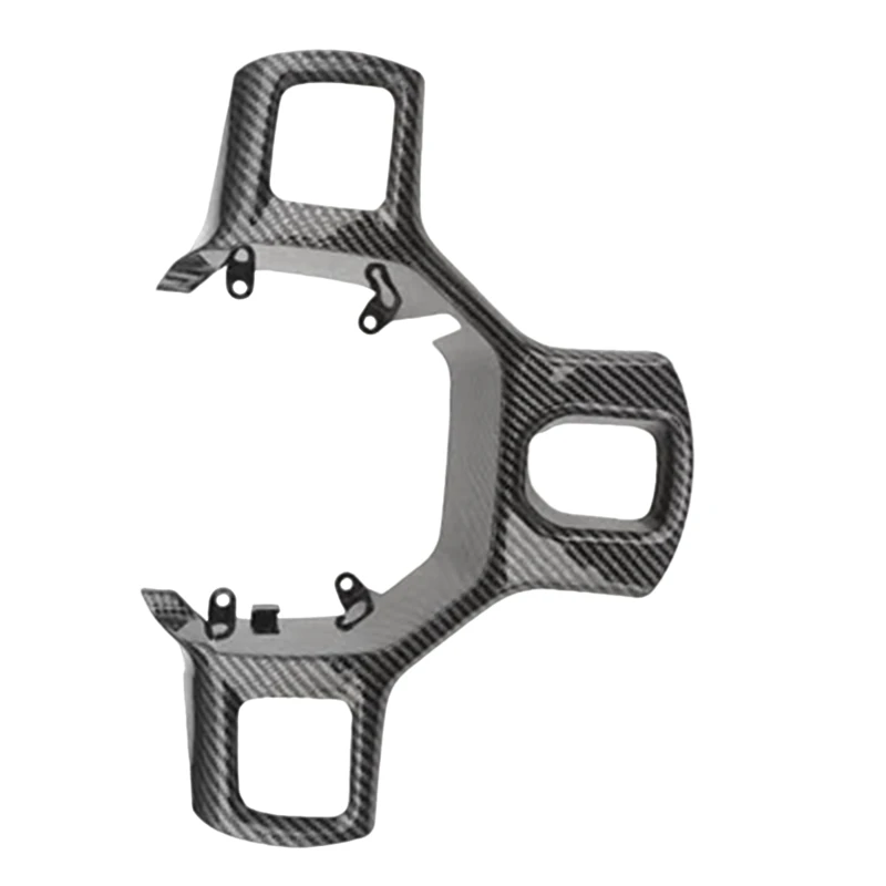 Автомобильная панель рулевого колеса из углеродного волокна отделка для Dodge Ram