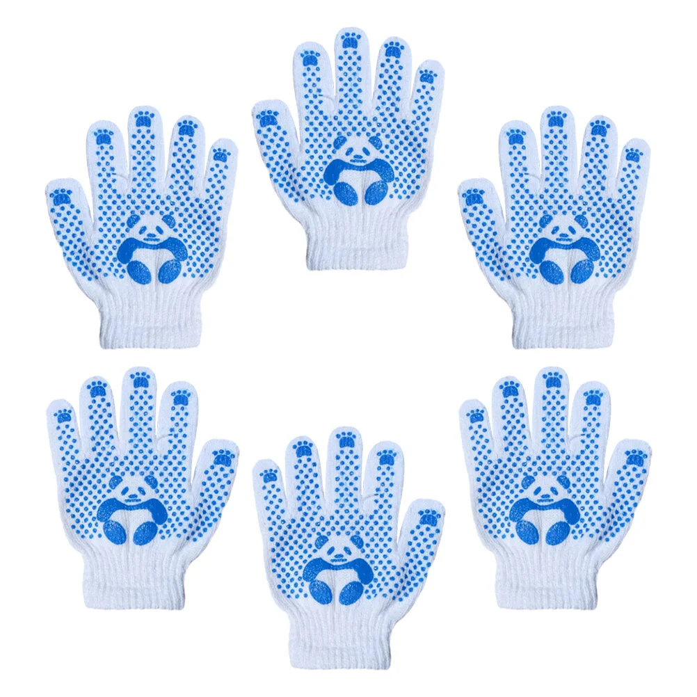 

3 Pairs Sports Gloves Practical Girl Hand Protection Yard Work Boys Fabric