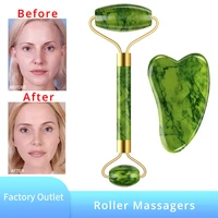 beemyi jade roller massagers for face body gua sha scraper beauty facial slimming skin tightening care lift cosmetology devices
