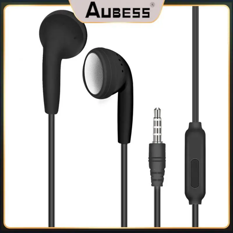 

With Mic Qulity Earbud Music Heavy Bass In-line Headset With Wheat Earphones Wired Earplugs Subwoofer Voice Headset