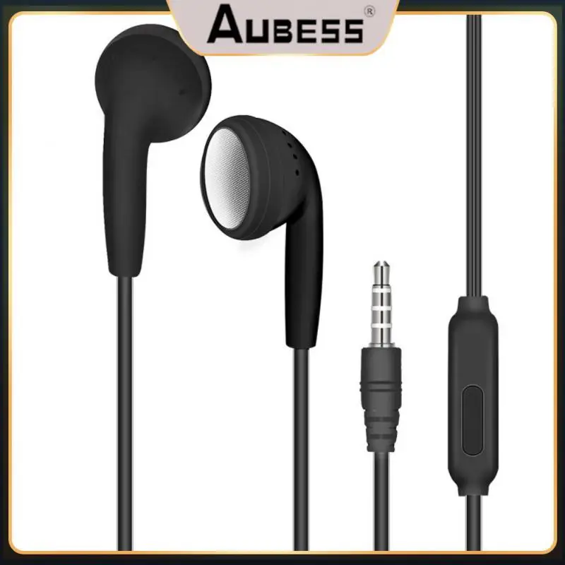

Music With Wheat Earphones Wired With Mic Qulity Earbud Voice Headset Heavy Bass Earplugs Subwoofer Music Headset