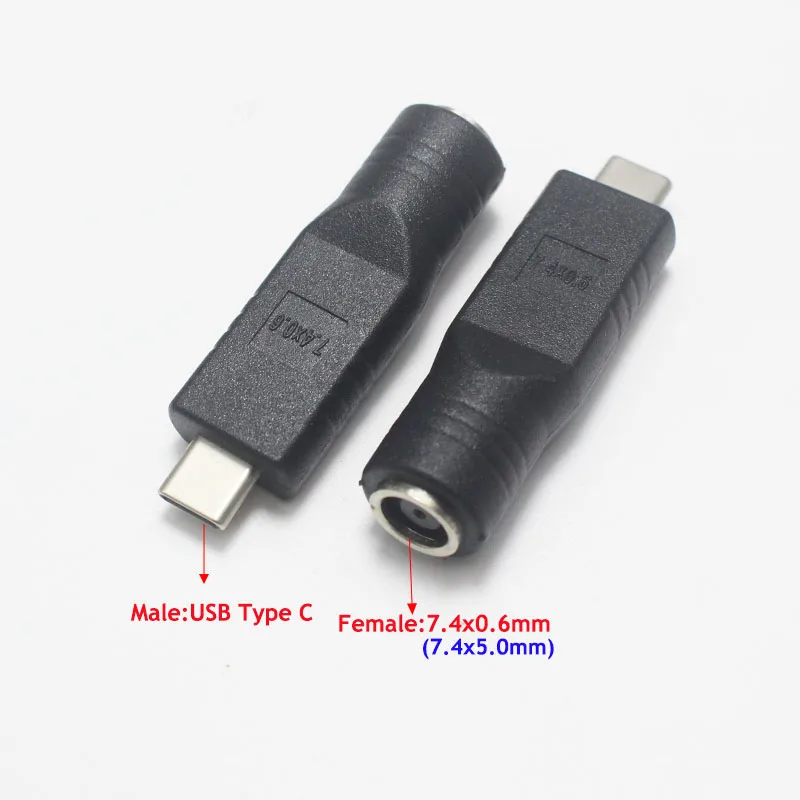 Переходник PD на USB Type C папа-7 4x5 0 мм 4 5x3 5 5x2 |