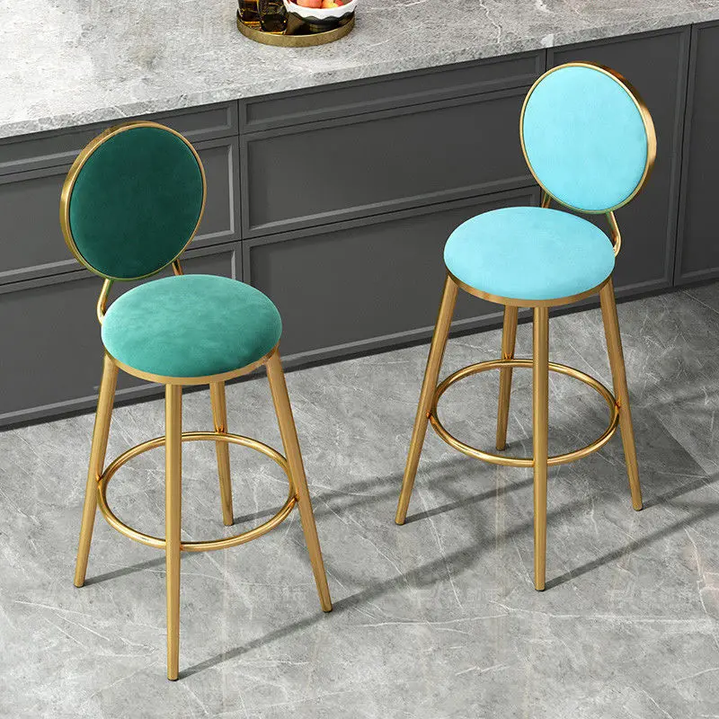 

Funky Office Chair Modern Design Modern Backrest Living Room Dining Chair High Garden Luxury Metal Sillas De Espera Hotel Chair
