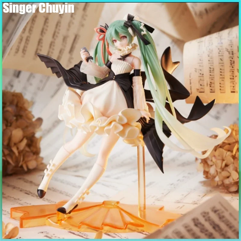 

Hatsune Miku певица художник чуинь ручной работы красивая девушка фигурки коробка подарок анимационная модель орнамент подарок
