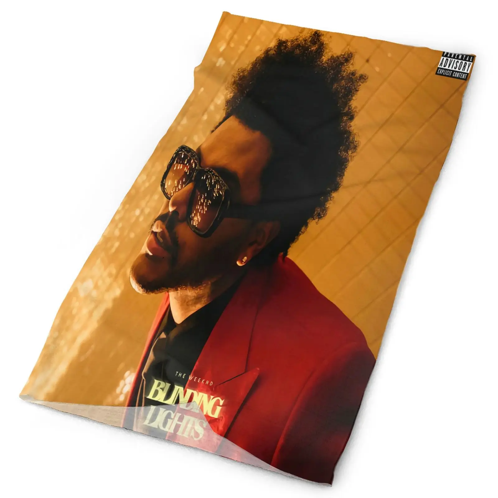 

The Weeknd ослепляющие огни альбом Обложка 931 мужской бандана Велосипедный спорт лыжи шарф маска для лица лыжи шарф Лыжная маска Шарф Аниме Facemask