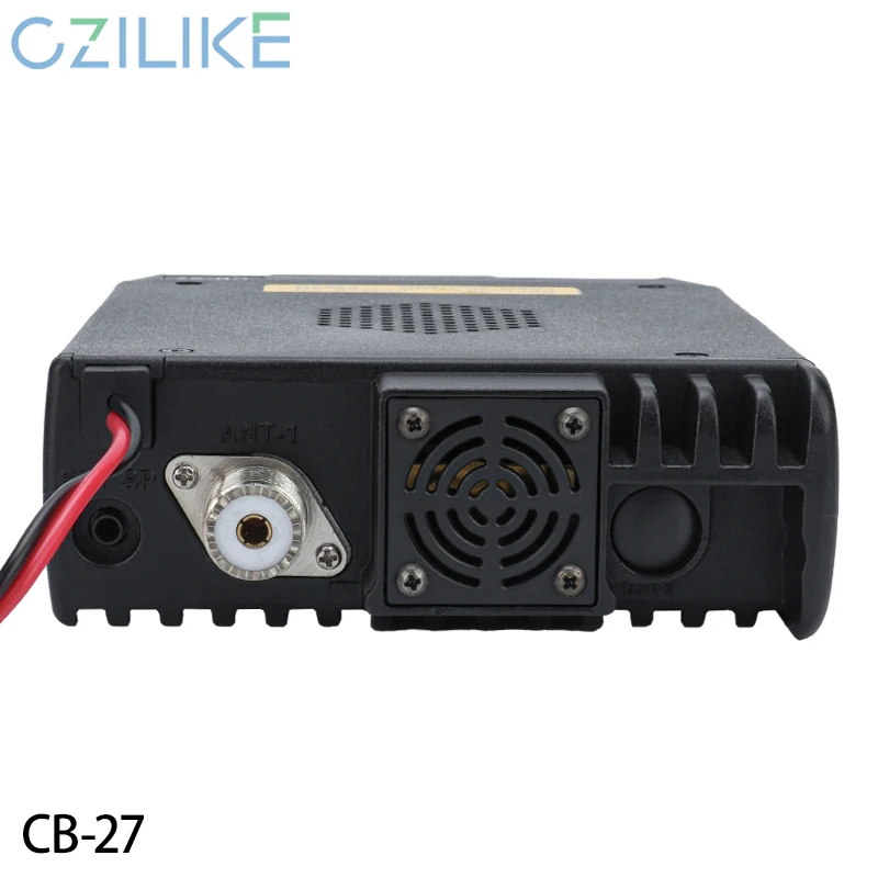 Фото Мобильная CB-радиостанция CZILIKE QYT CB-27, 25-27 МГц AM/FM, двухдиапазонная, универсальная автомобильная рация 12В/24В №5
