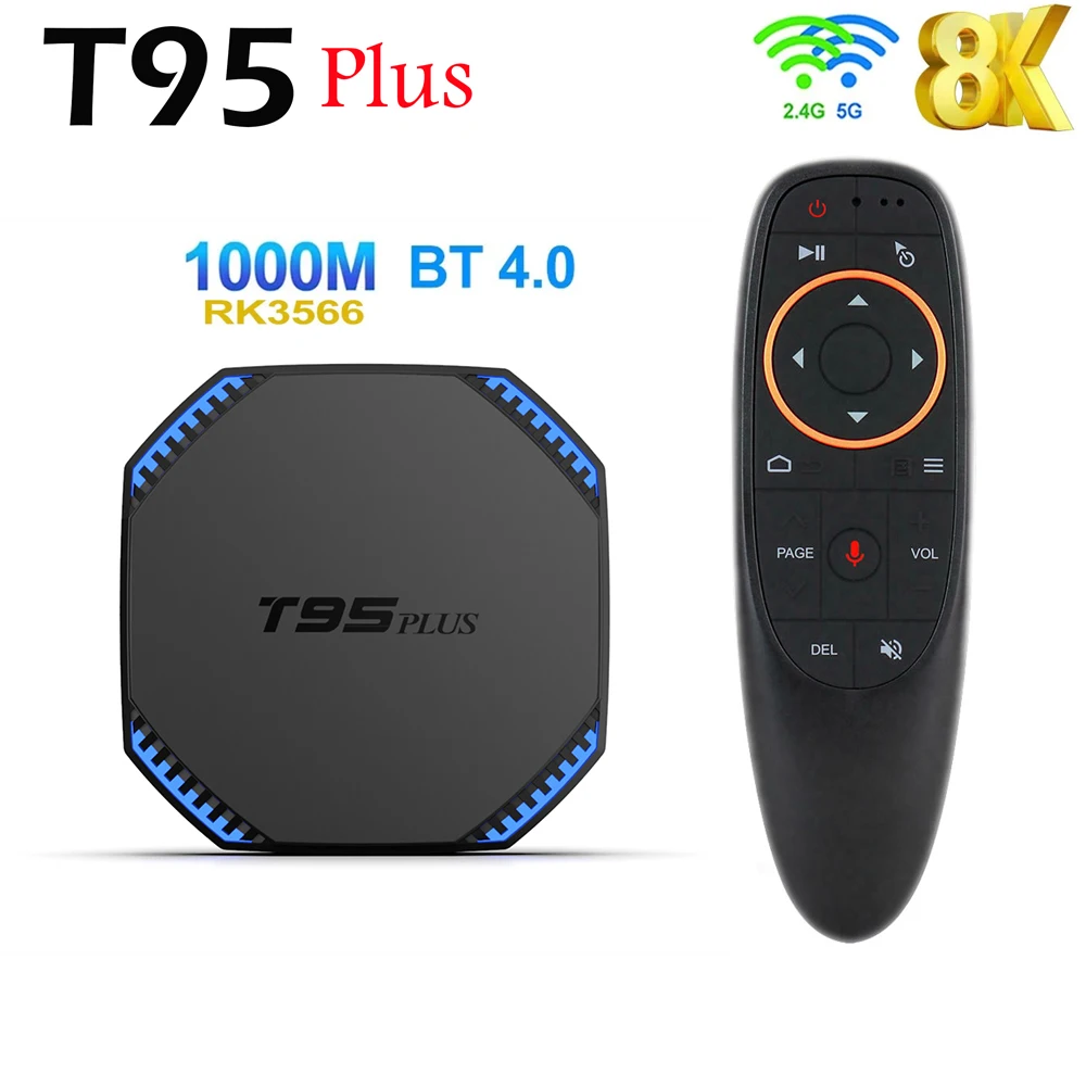 

ТВ-приставка T95 PLUS RK3566, Android 11, 8 + 128 ГБ