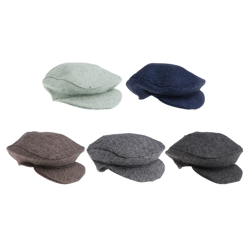 

Baby Newborn Peaked Beanie Hat Cotton Photo Photography Prop Infant Boy