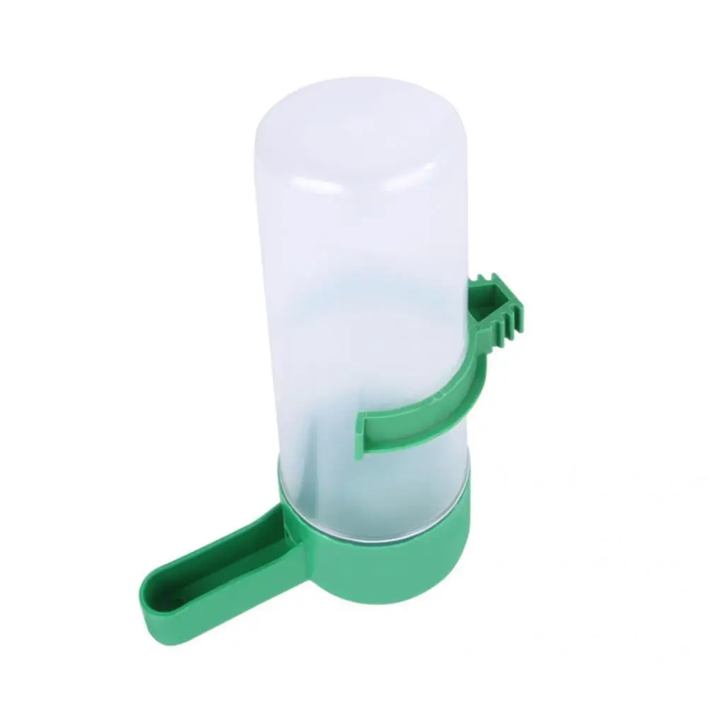 

Durable Bird Food Feeder Convenient Plastic Bird Dispenser Bottle Pet Drinking Fountain Pet Drinking Feeder 2Pcs