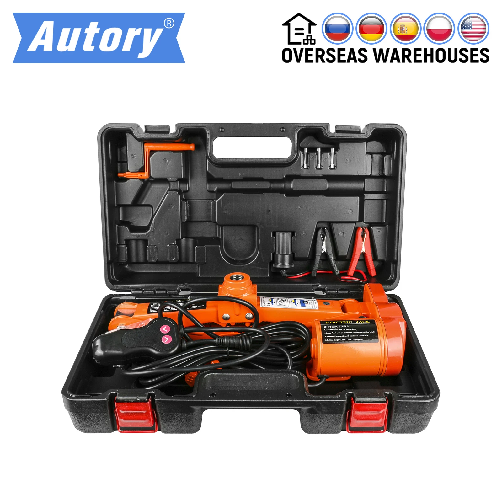 

Car Electric Scissor Jack Floor 3 Ton 6600lb DC 12v Lift Screw Jacks Repair Tool Auto Emergency Roadside Tire Change Lifting