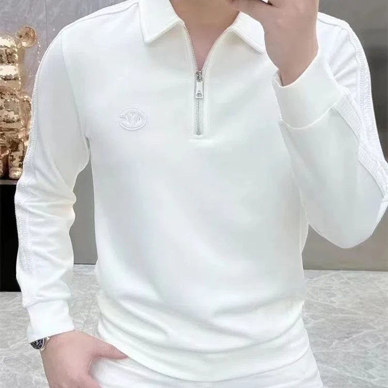 Простота тренд модная весенне-осенняя мужская однотонная уличная одежда с