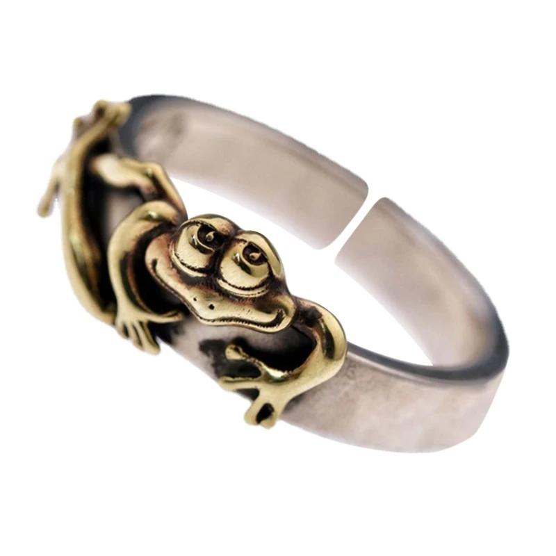 

Fashion Adjustable Open Rings Universal Size Animal Rings Vintage Simple Design Finger Rings Fashion Jewelry Gift 264E