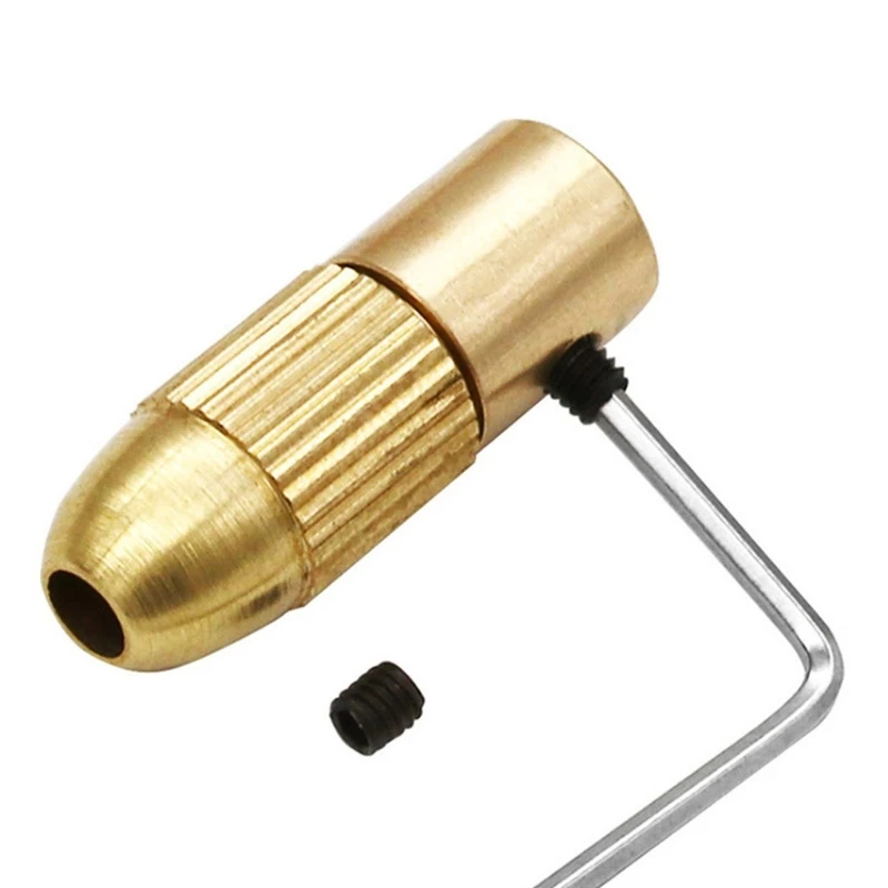 

M6CF Hand Drill Clamp with 0.5mm - 3.0mm Drill Bit Compatibility Perfect for Hand Drill Or Electric Drill Bits