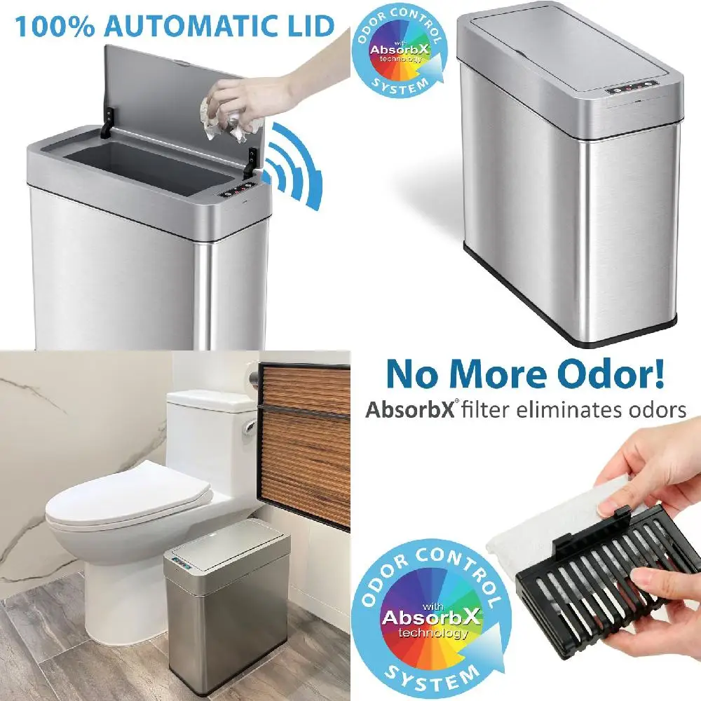 

Exquisite Home Kitchen Trash Can with Garbage Bags – Elegant Car Garbage Can for Home to Keep Waste Out of Sight.