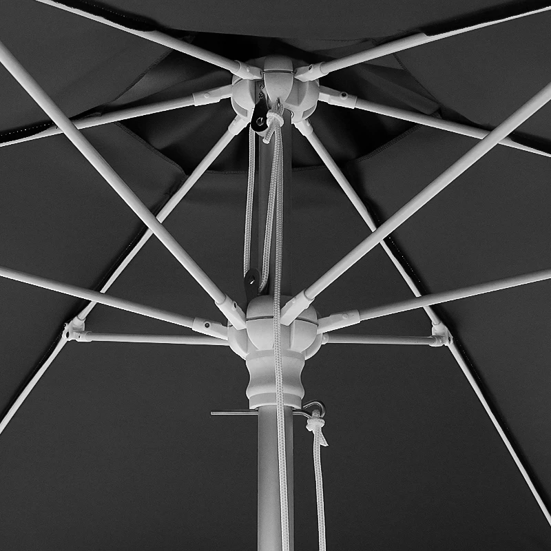 Ветрозащитный летний зонтик большого размера для бассейна ресторана рекламный