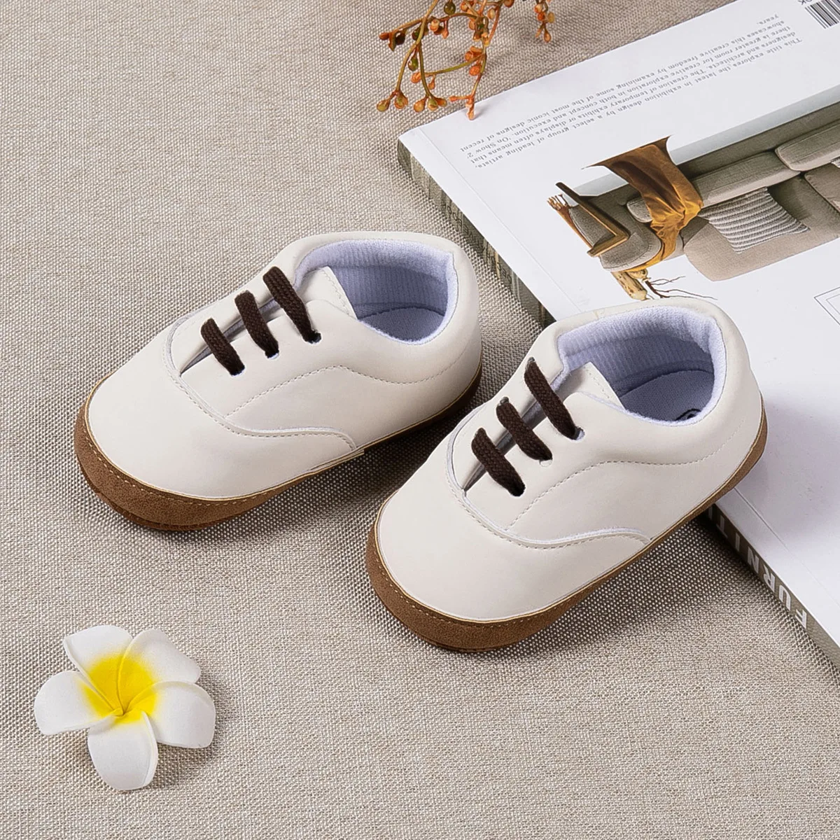 

Newborn Baby Casual Shoes Baby Boys Girls Four Seasons Shoes Non-slip Soft Sole Toddler Shoes First Walkers 0-18M