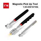 Телескопическая Магнитная рукоятка 1,53,08,010,0 фунтов, телескопическая рукоятка, раздвижная длинная ручка-телескопический стержень для захвата гаек