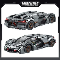 m menbis creative moc super racing cars building bricks model sets technical rc car sportscar blocks toys for kids boys adult