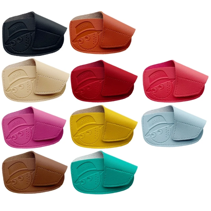 

Golf Head Covers Thick Synthetic PU Leather Golf Iron Head Covers 10 Color