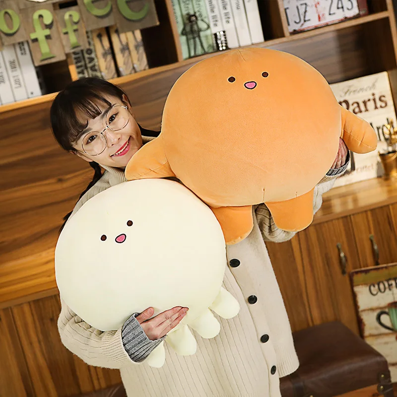 

30cm 40cm cute octopus plush toy kawaii round shaped octopus soft doll stuffed cartoon octopus plush pillow birthday gift boys