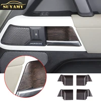 car interior inner door bowl decoration cover door protection trim sticker for land rover defender 90 110 2020 2022 accessories