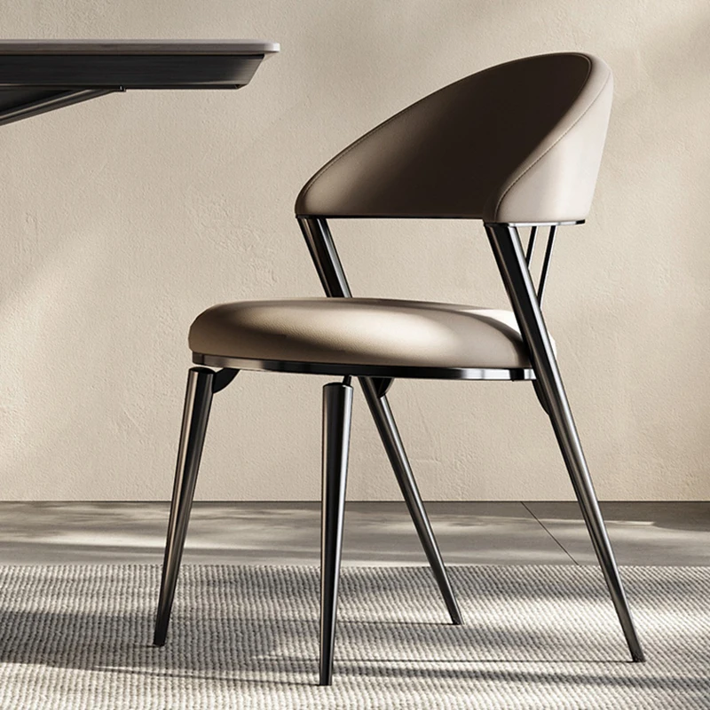 

Desk Nordic Kitchen Dining Chairs Mobile Lounge Single Loft Dining Chair Dressing Luxury Sillas Para Comedor Furnitures ZY50CY