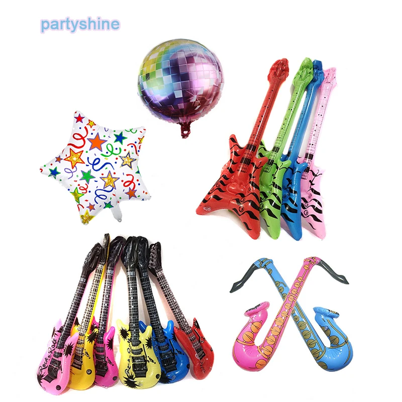 Фольгированные воздушные шары 4D в стиле диско 80-90-х годов восстанавливающие