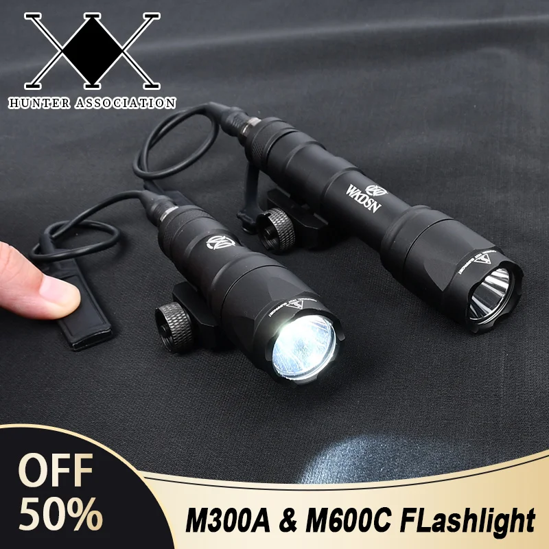 Светодиодный тактический фонарик для страйкбола 20 мм