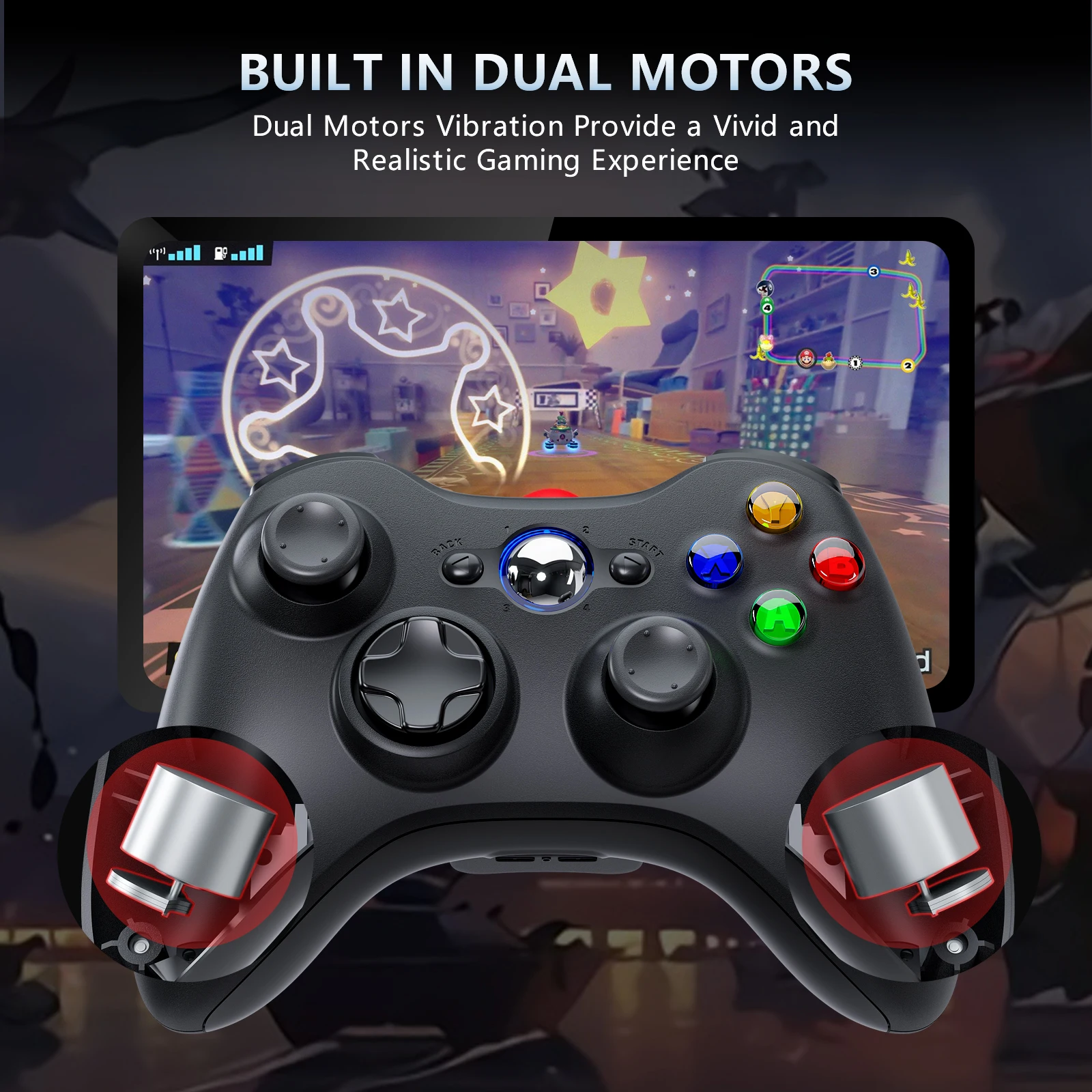 Беспроводной геймпад для Xbox 360 контроллер 2 4G джойстик Microsoft XBOX ПК Windows 7/8/10 игровой