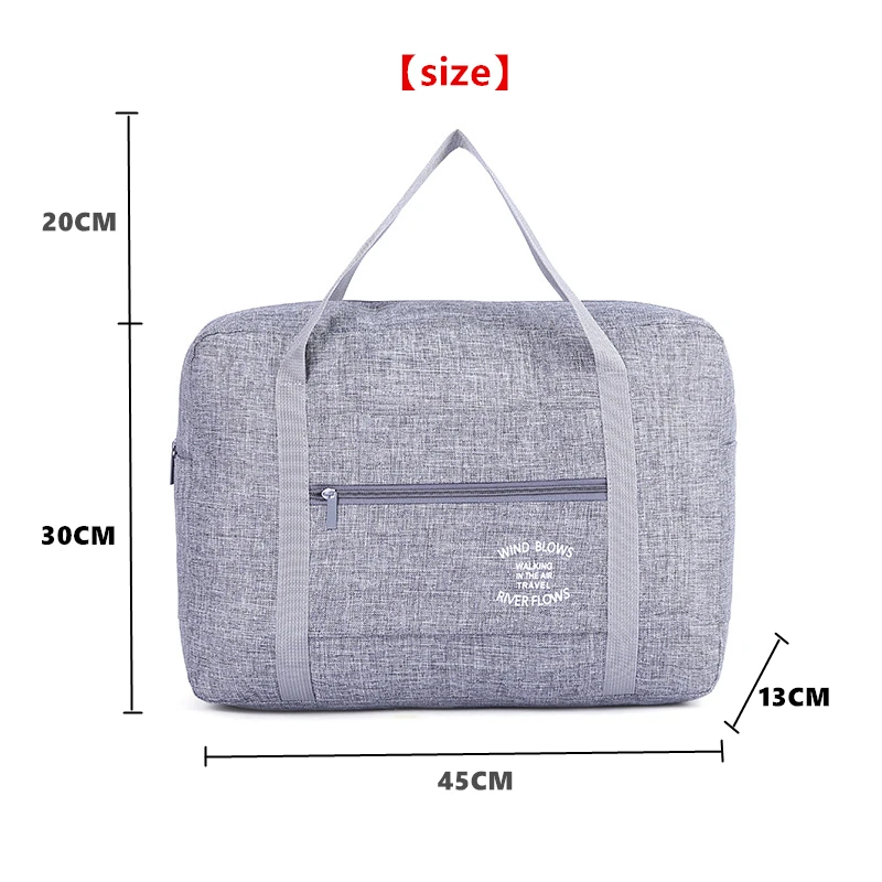 Waterproof Oxford Travel Bags Women Men High Quality Duffle Organizer Luggage Foldable Storage Packing Cubes Weekend Handbags