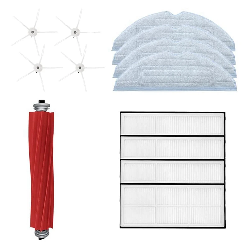 

13PCS Vacuum Cleaner Replacement Parts for Xiaomi Roborock S7 T7S T7(White)