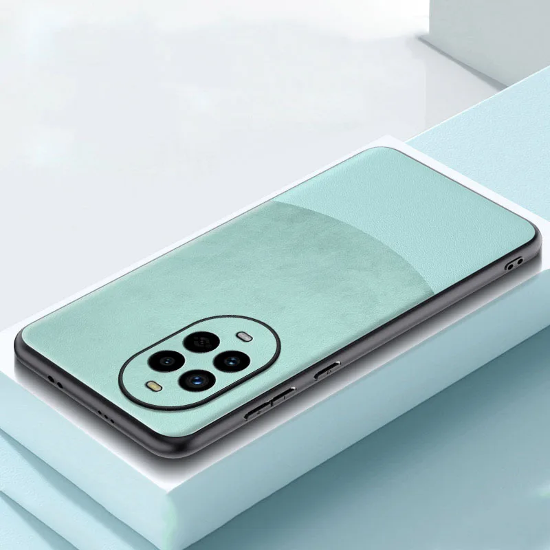 High Quality Luxury Leather Soft Back Phone Case For Huawei Nova 13 Pro Silicone 13Pro Cover