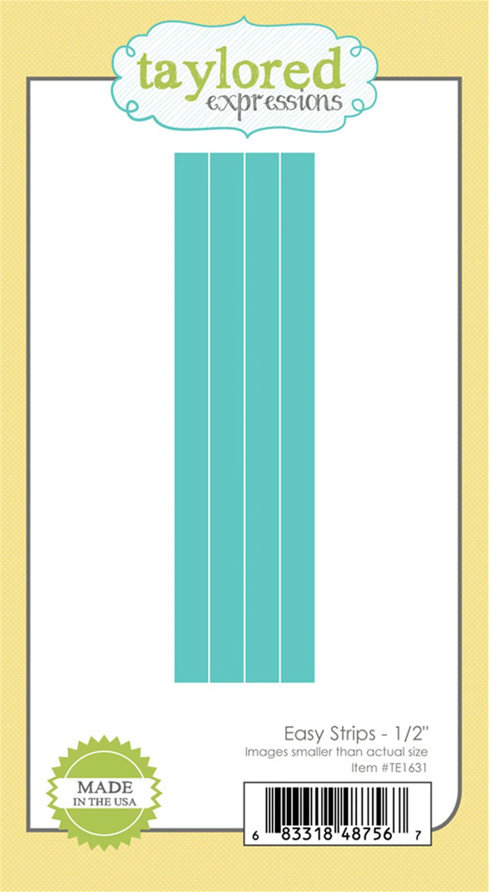 

2022 Spring EASY STRIPS - 1/2" Metal Cutting Dies Diy Embossed Craft Paper Card Scrapbooking Greeting Card Decoration Molds