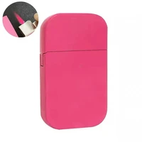 2022 creative hot selling pink cat lighter windproof red flame portable mini ultra thin cigarette lighter cute girl gift