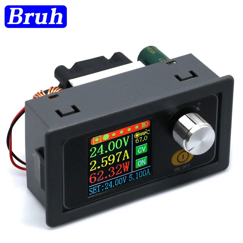 Цифровой лабораторный преобразователь с регулируемым напряжением, 5 А, 0,6-36 В постоянного тока