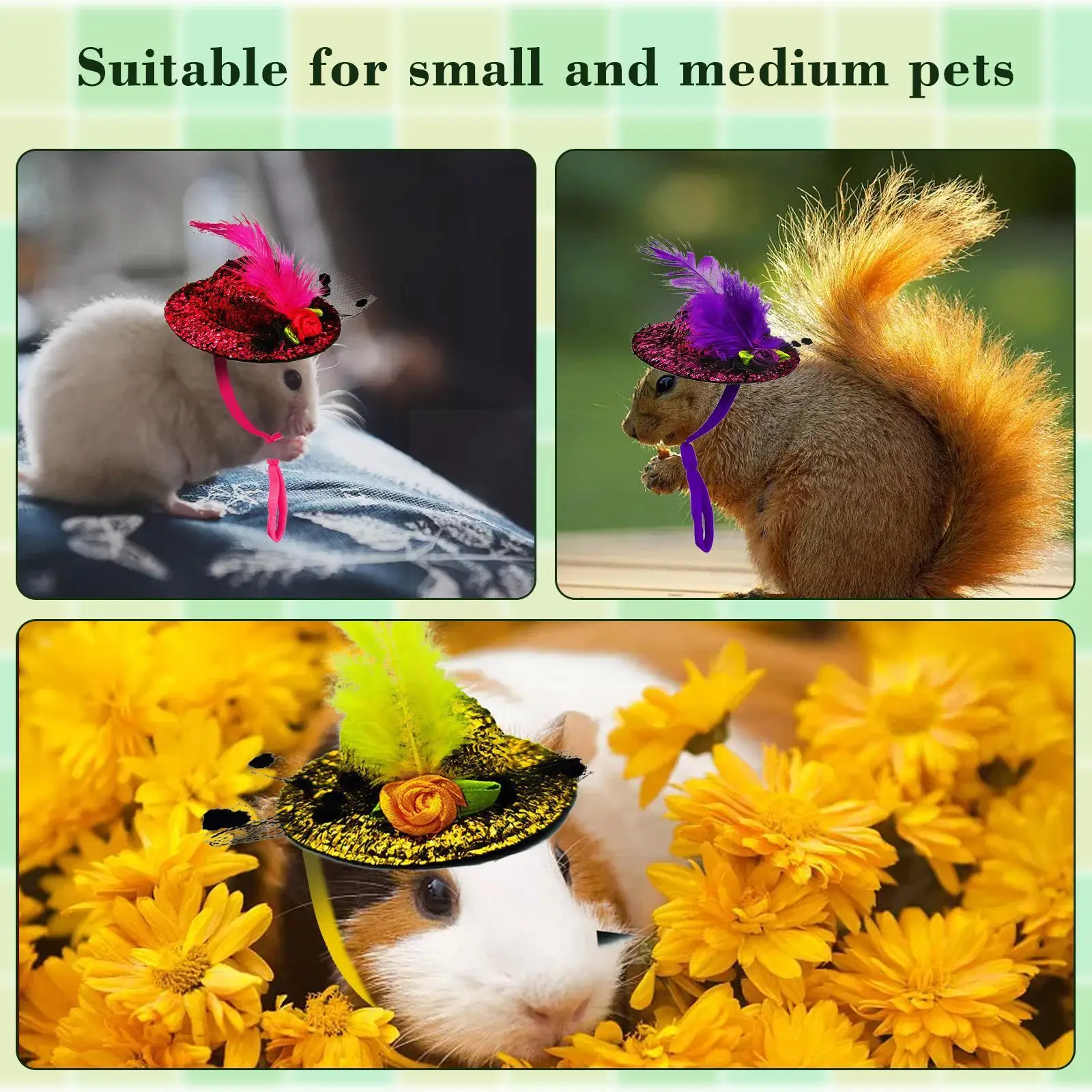 Регулируемый эластичный ремешок стильные товары для домашних животных шляпа с