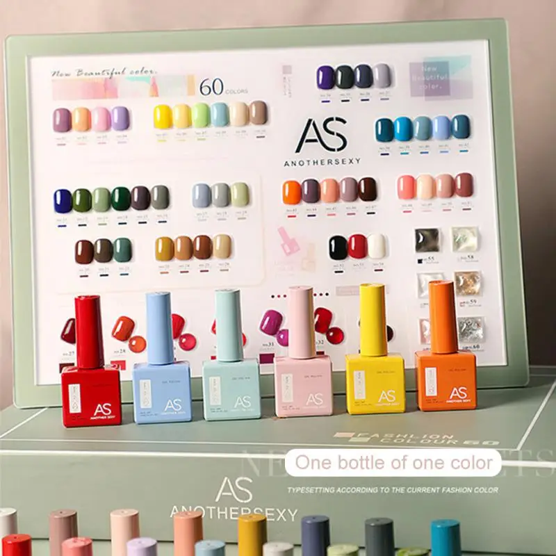 

60 Colors 15ML Nail Gel Polish Nail Supplies Vernis Semi Permanent Nail Art Manicure Soak Off LED UV Gel Nail Varnishes